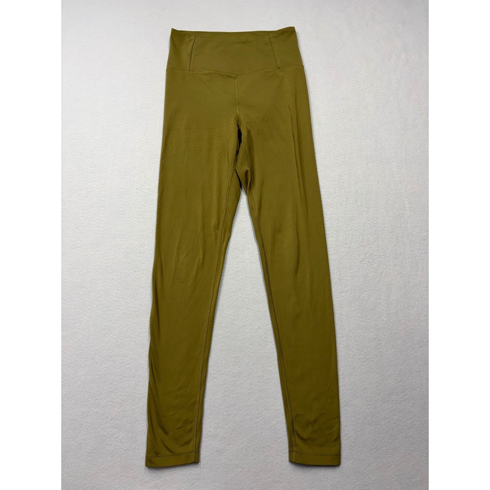 Girlfriend Collective Leggings Women M Olive Compressive High Rise Activewear